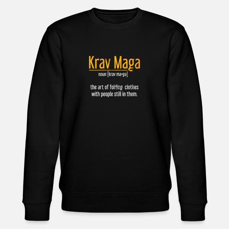 Krav Maga Mossad - Sweat bio CHANGER Stanley/Stella Unisexe - noir