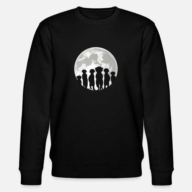 meerkat - Stanley/Stella CHANGER Unisex Organic Sweatshirt - black