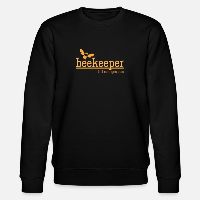 Beekeepers bees - Stanley/Stella CHANGER Unisex Organic Sweatshirt - black