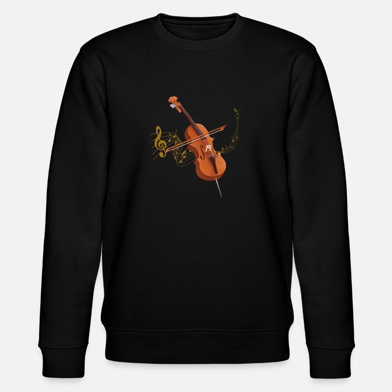 Cello - Stanley/Stella Unisex Bio-Sweatshirt CHANGER  - Schwarz