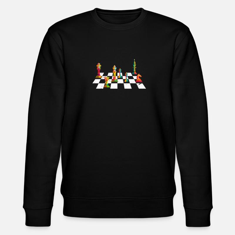 Chess sport - Stanley/Stella CHANGER Unisex Organic Sweatshirt - black