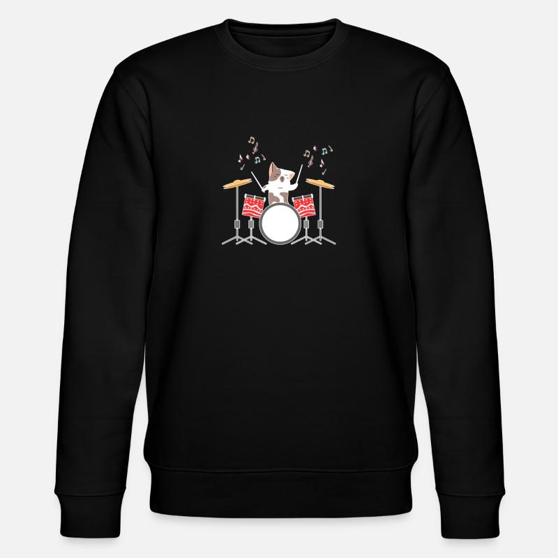 Tambours - Sweat bio CHANGER Stanley/Stella Unisexe - noir