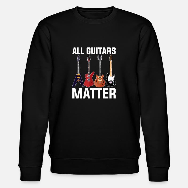 Guitare - Sweat bio CHANGER Stanley/Stella Unisexe - noir