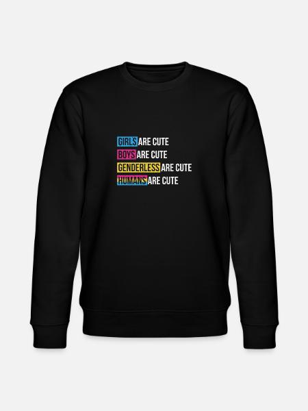 Pansexual Pride Month - Stanley/Stella CHANGER Unisex Organic Sweatshirt - black