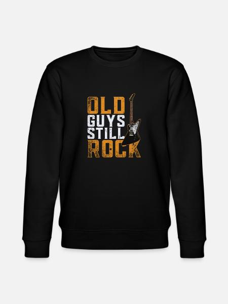 Guitar musician instrument - Stanley/Stella CHANGER Unisex Organic Sweatshirt - black