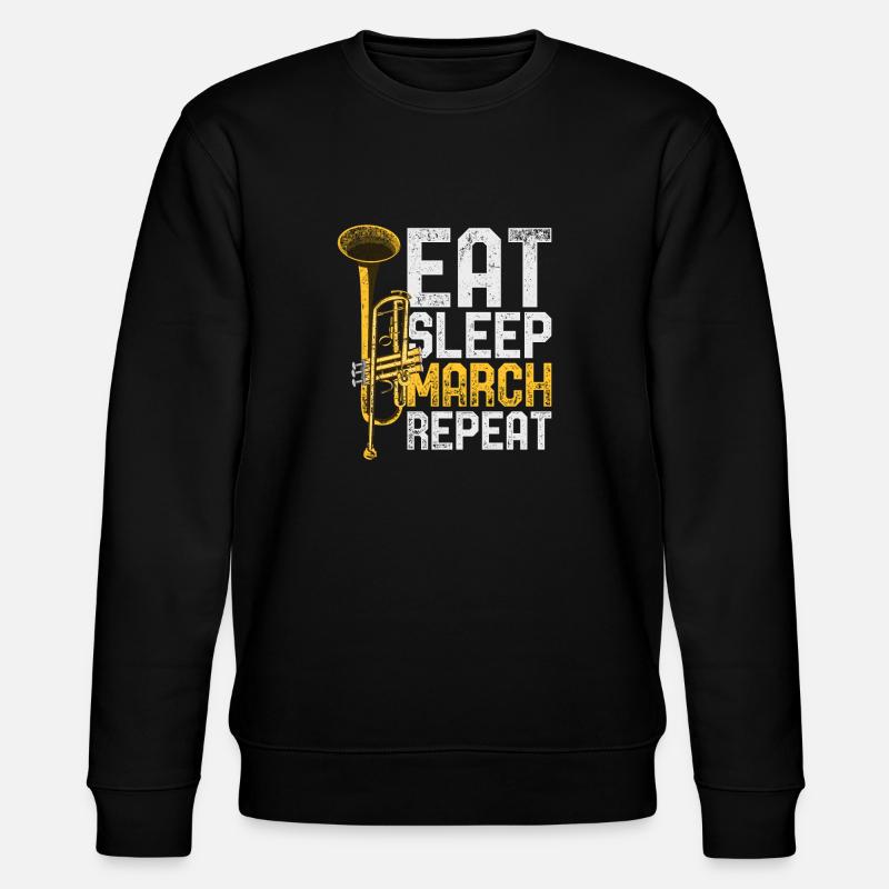 Trompette - Sweat bio CHANGER Stanley/Stella Unisexe - noir