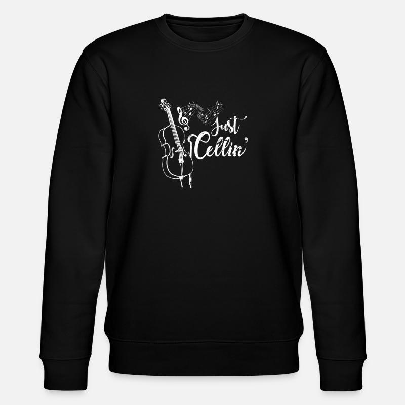 violoncelle - Sweat bio CHANGER Stanley/Stella Unisexe - noir