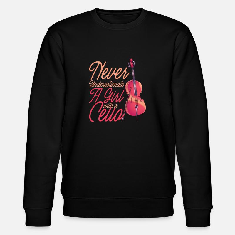Cello - Stanley/Stella Unisex Bio-Sweatshirt CHANGER  - Schwarz