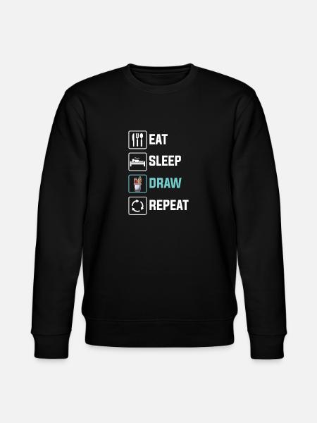 Artists - Stanley/Stella CHANGER Unisex Organic Sweatshirt - black