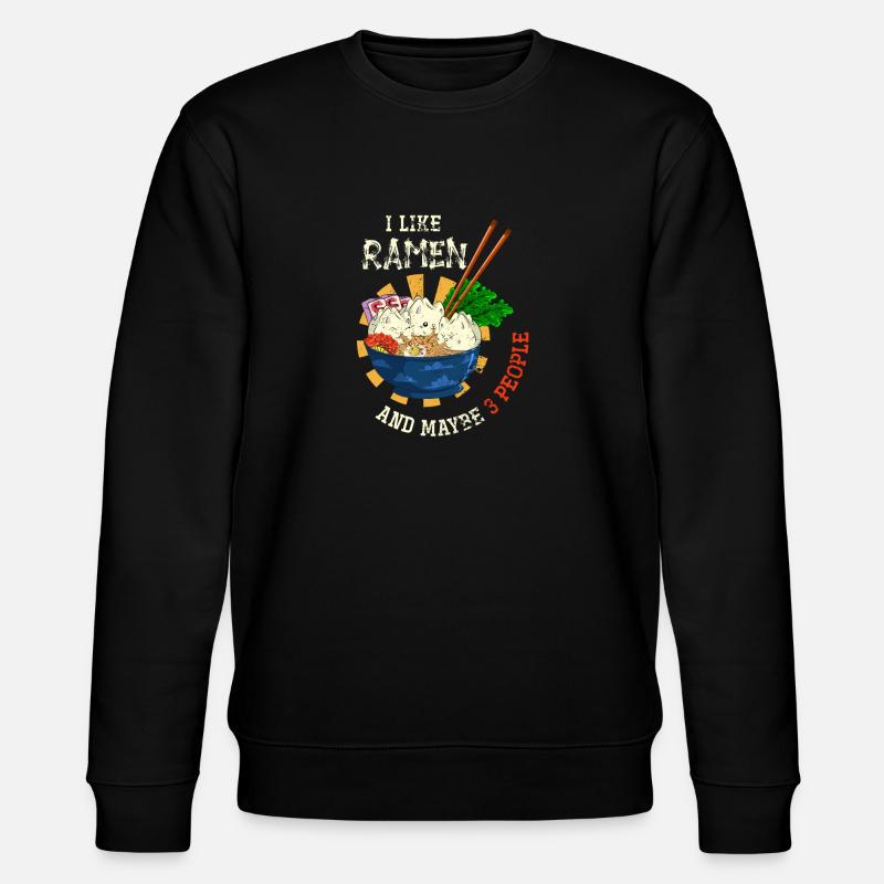 Ramen - Stanley/Stella Unisex Bio-Sweatshirt CHANGER - Schwarz