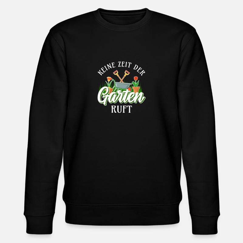 Gärtner Geschenkidee - Stanley/Stella Unisex Bio-Sweatshirt CHANGER  - Schwarz