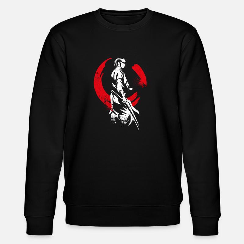 Samurai Ronin - Stanley/Stella CHANGER Unisex Organic Sweatshirt - black