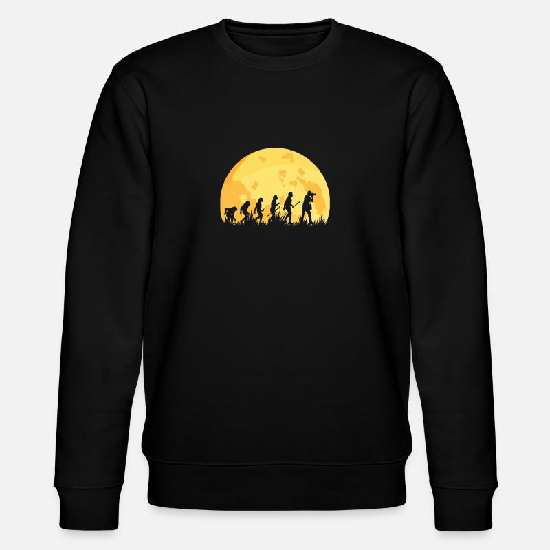 Evolution Fotograf Fotografieren - Stanley/Stella Unisex Bio-Sweatshirt CHANGER  - Schwarz
