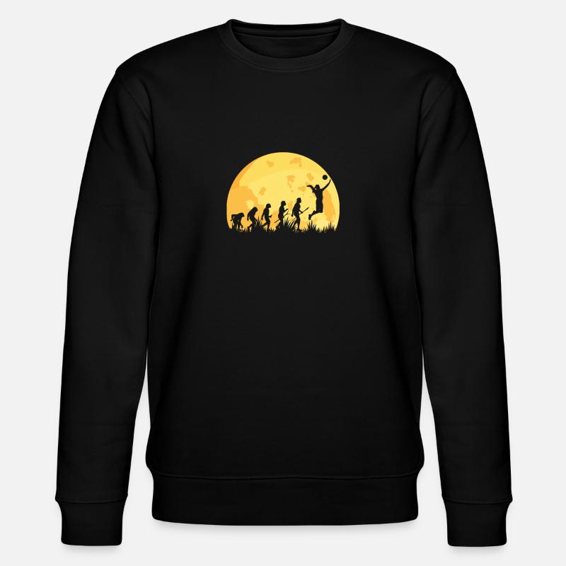 Evolution Volleyball Volleyball Player - Stanley/Stella CHANGER Unisex Organic Sweatshirt - black