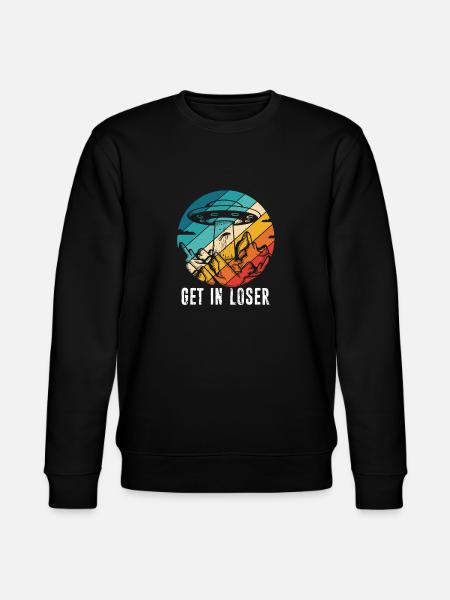 Get in Loser - Stanley/Stella Unisex Bio-Sweatshirt CHANGER  - Schwarz