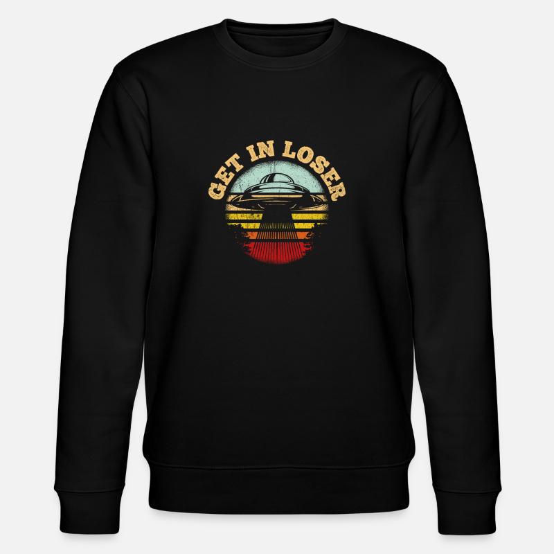 Get in Loser - Stanley/Stella Unisex Bio-Sweatshirt CHANGER  - Schwarz
