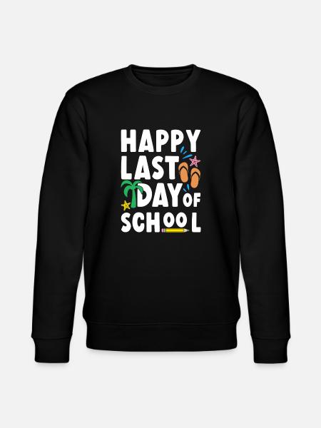 Dernier jour d’école - Sweat bio CHANGER Stanley/Stella Unisexe - noir
