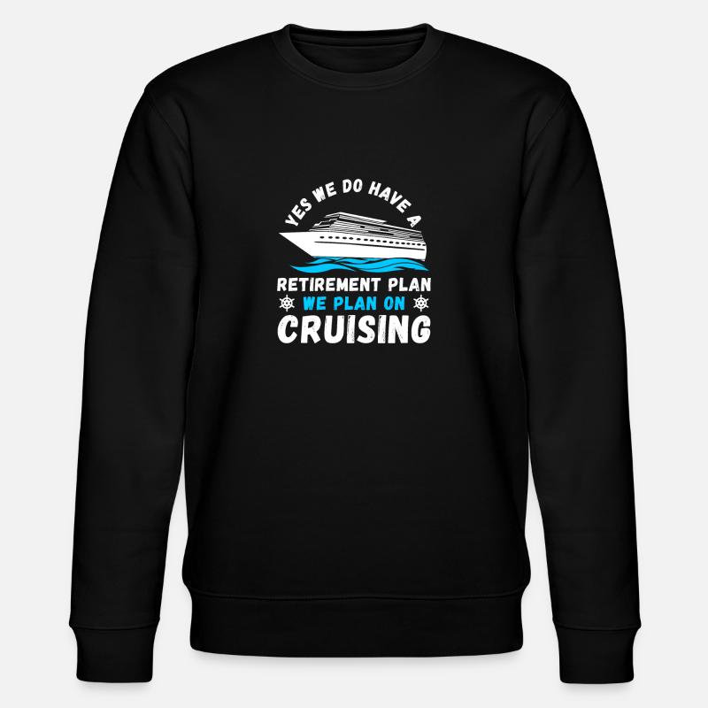 Croisière Croisière Vacances Cruiser - Sweat bio CHANGER Stanley/Stella Unisexe - noir