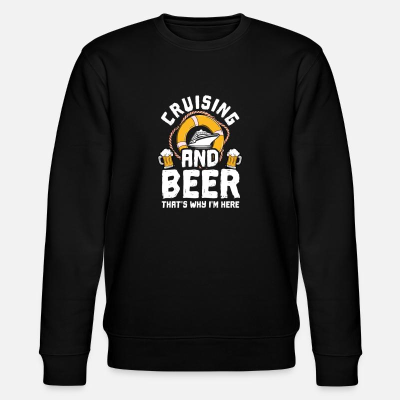 Croisière Croisière Vacances Bière - Sweat bio CHANGER Stanley/Stella Unisexe - noir