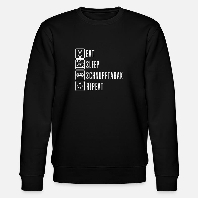 Mangez Sleep Snuff Repeat - Sweat bio CHANGER Stanley/Stella Unisexe - noir