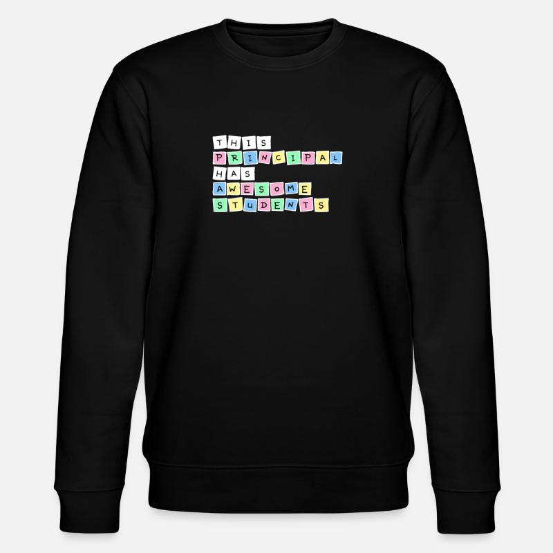 principal - Stanley/Stella CHANGER Unisex Organic Sweatshirt - black