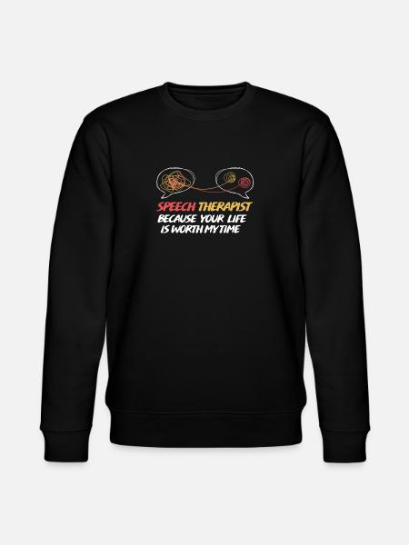 Speech therapist Speech therapist - Stanley/Stella CHANGER Unisex Organic Sweatshirt - black