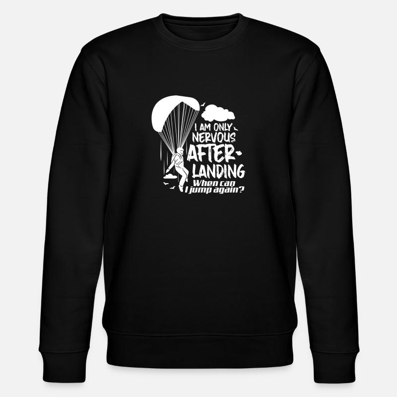 Parachutiste parachutiste - Sweat bio CHANGER Stanley/Stella Unisexe - noir