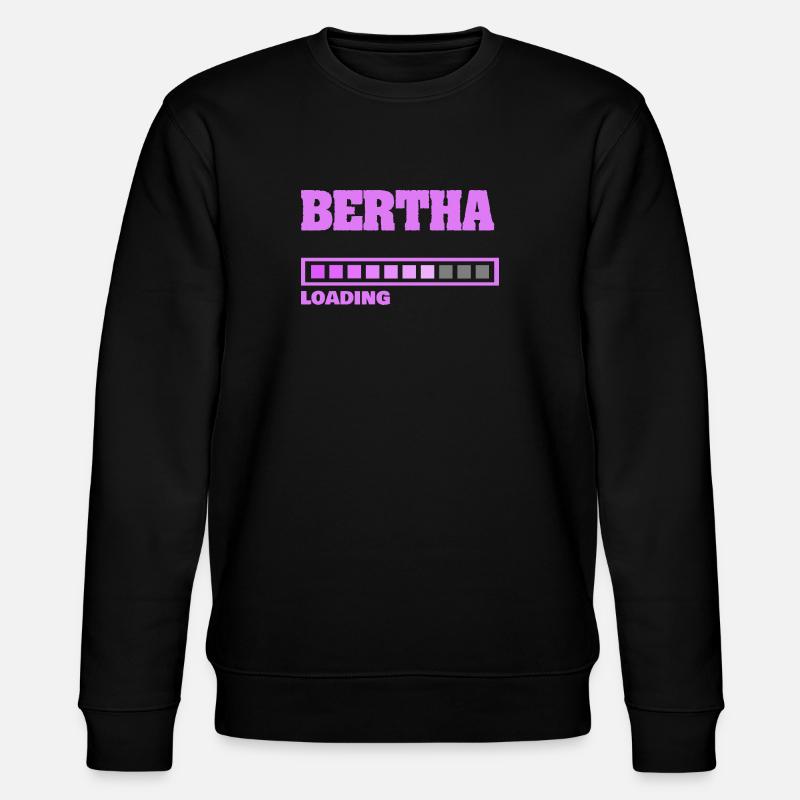 Bébé Bertha - Sweat bio CHANGER Stanley/Stella Unisexe - noir