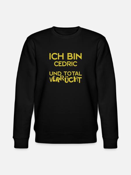 Cedric as Cedric - Stanley/Stella CHANGER Unisex Organic Sweatshirt - black