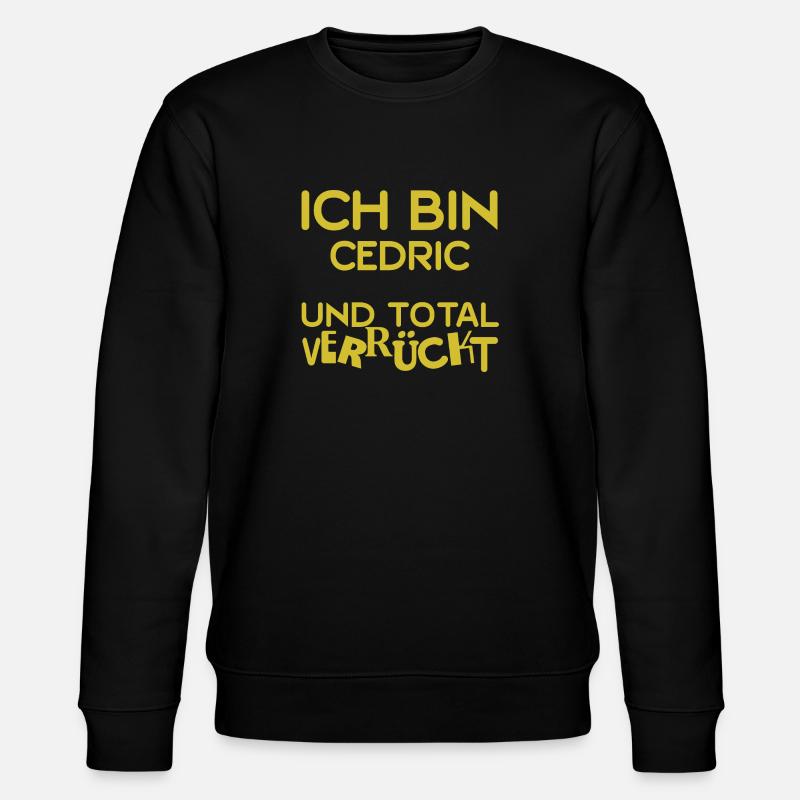 Cedric as Cedric - Stanley/Stella CHANGER Unisex Organic Sweatshirt - black
