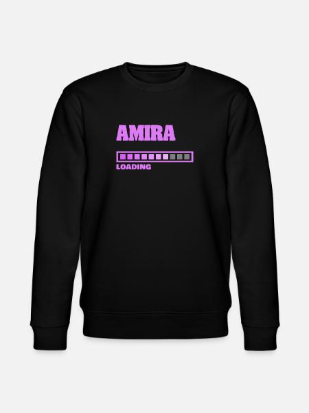 Amira - Stanley/Stella CHANGER Unisex Organic Sweatshirt - black