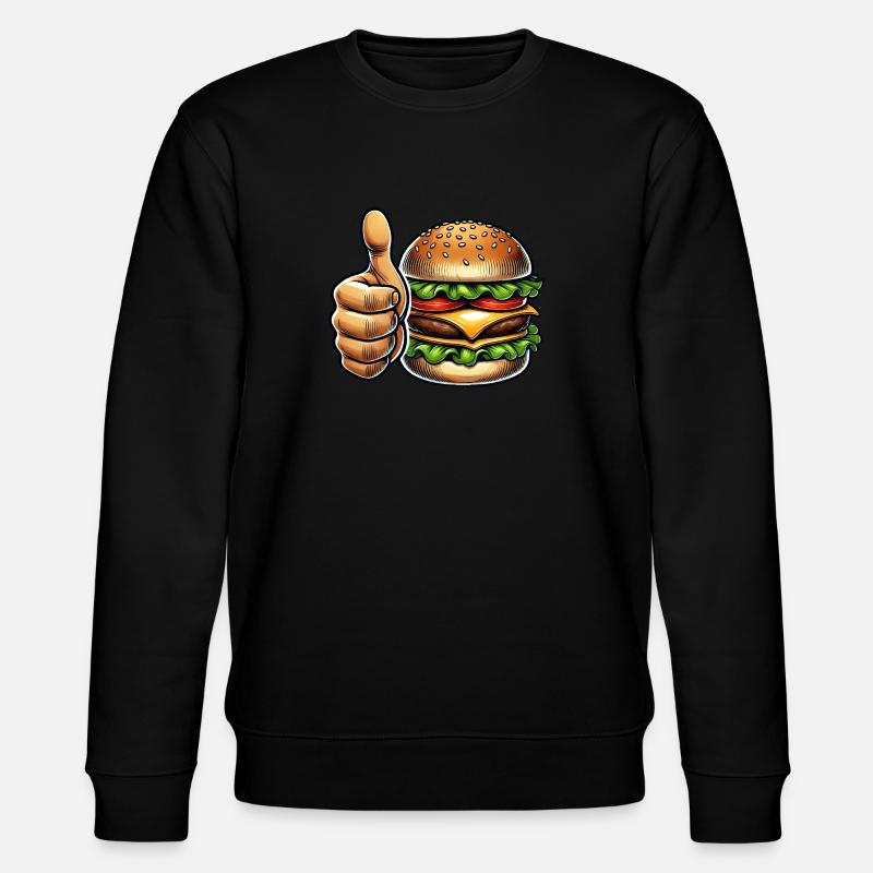 Burger mexicain Restauration rapide - Sweat bio CHANGER Stanley/Stella Unisexe - noir