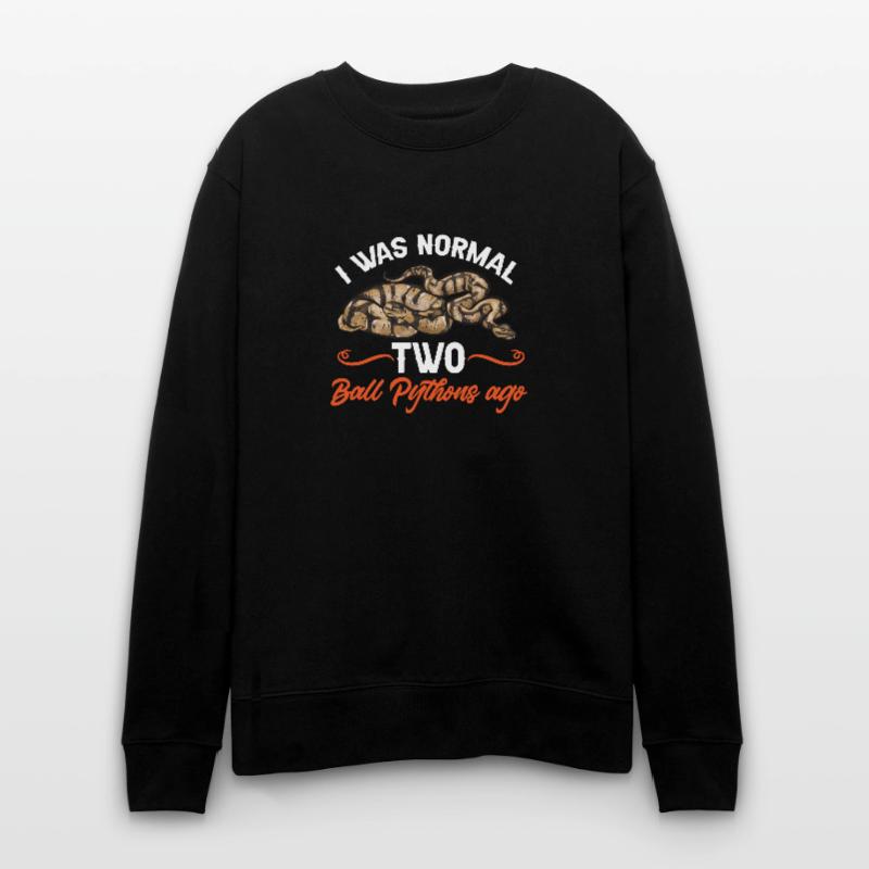 Ball Python Schlange Königspython Stanley/Stella Unisex Bio-Sweatshirt CHANGER 
