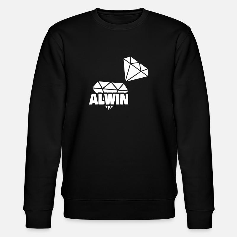 Alwin - Stanley/Stella Unisex Bio-Sweatshirt CHANGER  - Schwarz