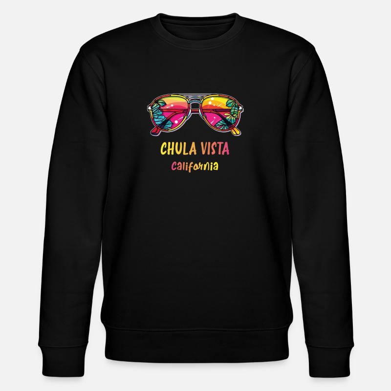 CHULA VISTA - Stanley/Stella Unisex Bio-Sweatshirt CHANGER - Schwarz