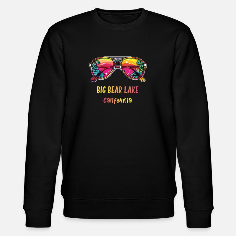 BIG BEAR LAKE - Stanley/Stella CHANGER Unisex Organic Sweatshirt - black