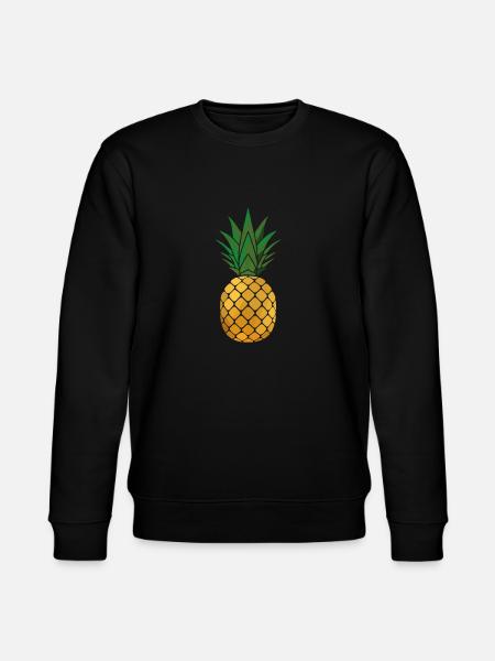 Pineapple - Stanley/Stella CHANGER Unisex Organic Sweatshirt - black