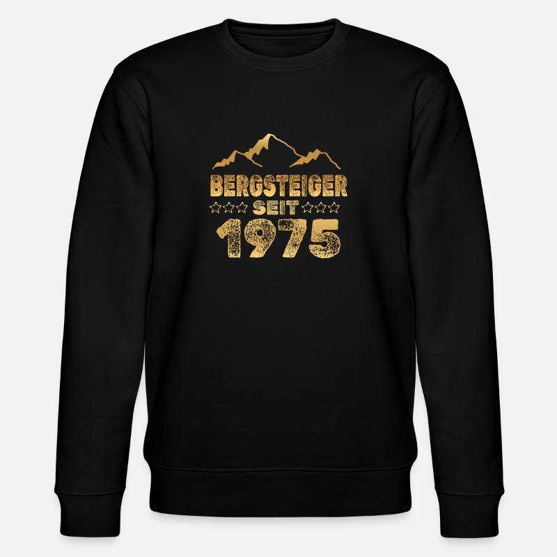 Alpiniste 1975 - Sweat bio CHANGER Stanley/Stella Unisexe - noir