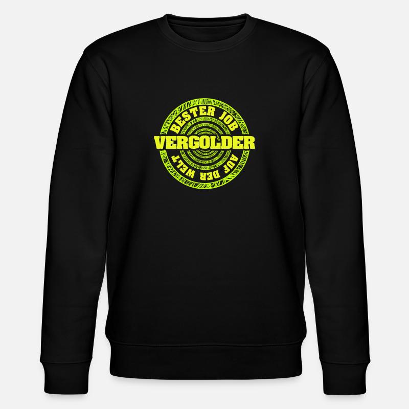 Doreur de travaux - Sweat bio CHANGER Stanley/Stella Unisexe - noir
