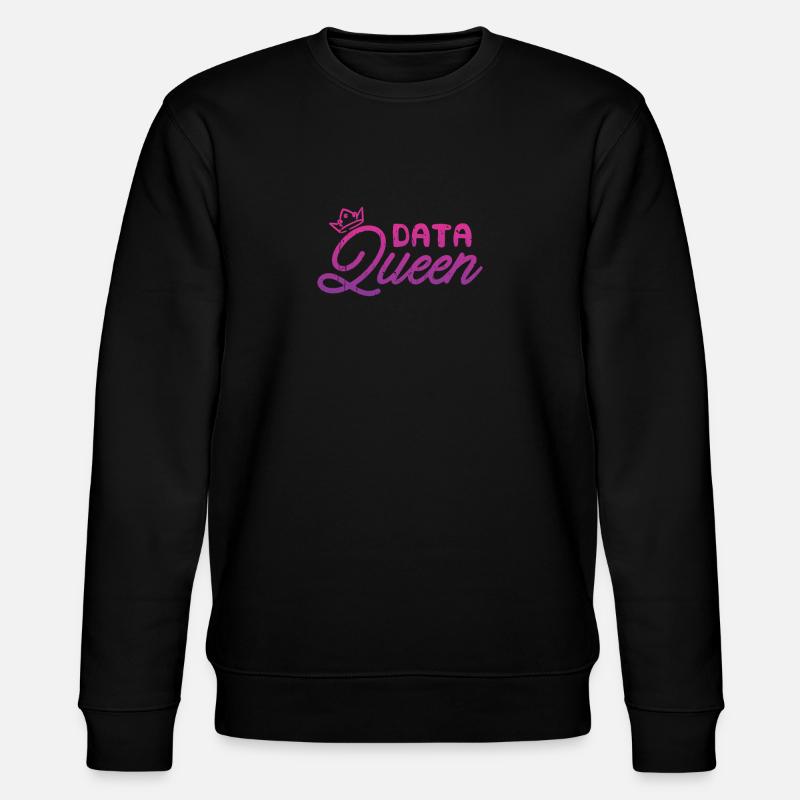 Data Queen - Codierung - Stanley/Stella Unisex Bio-Sweatshirt CHANGER  - Schwarz
