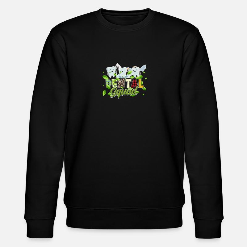 Dental Squad - dentist - Stanley/Stella CHANGER Unisex Organic Sweatshirt - black