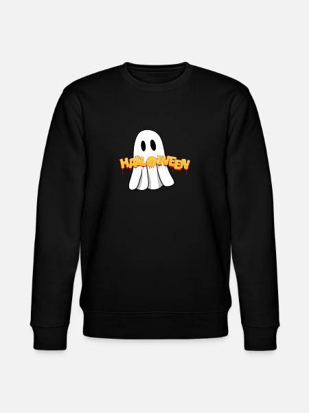 Halloween Ghost - Stanley/Stella CHANGER Unisex Organic Sweatshirt - black