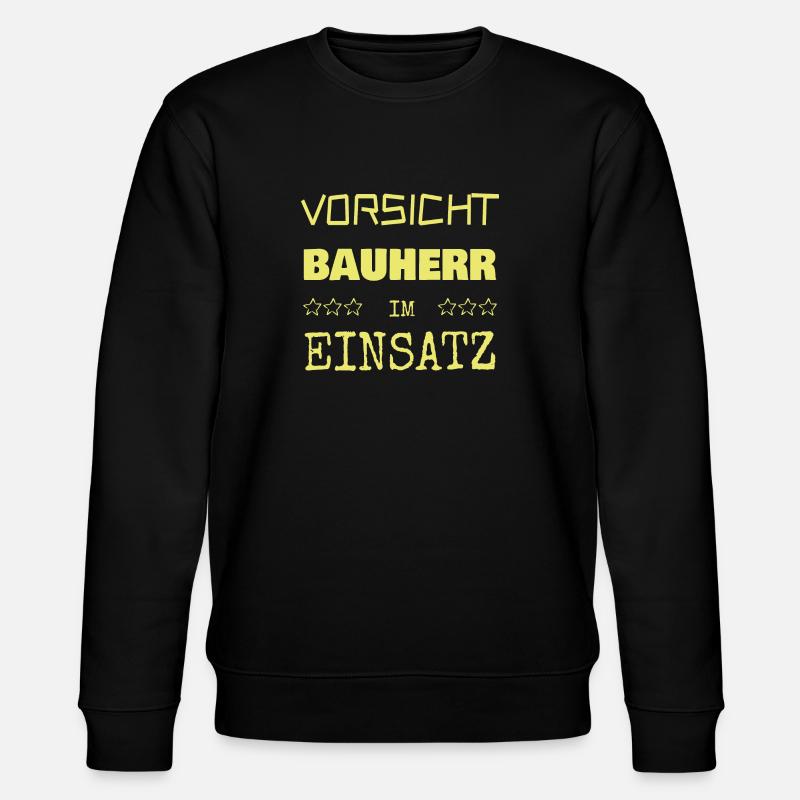 Bâtisseur comme vocation - Sweat bio CHANGER Stanley/Stella Unisexe - noir