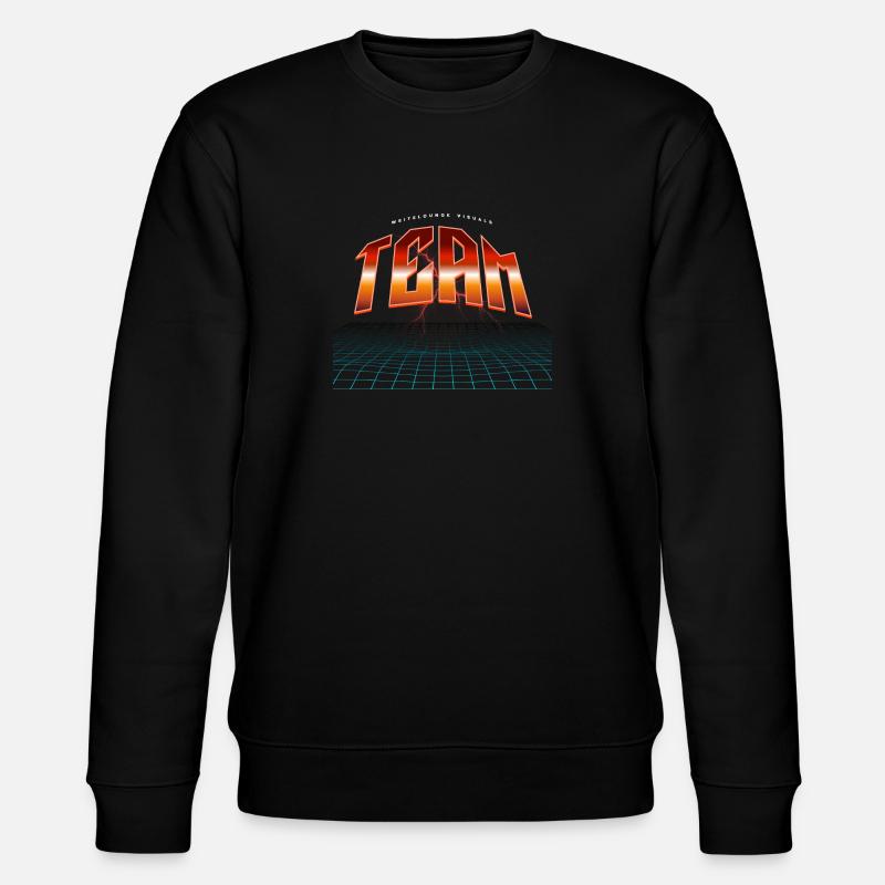 Team - Stanley/Stella Unisex Bio-Sweatshirt CHANGER  - Schwarz