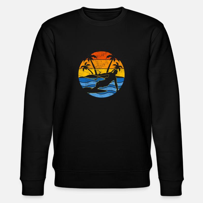 Dicton Kitesurf - Sweat bio CHANGER Stanley/Stella Unisexe - noir