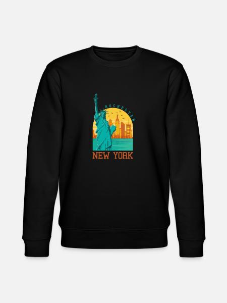 Rochester New York - Stanley/Stella CHANGER Unisex Organic Sweatshirt - black