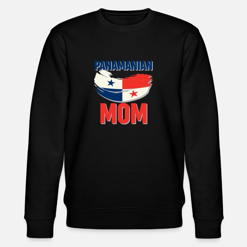 Panamaische Mutter - Stanley/Stella Unisex Bio-Sweatshirt CHANGER  - Schwarz