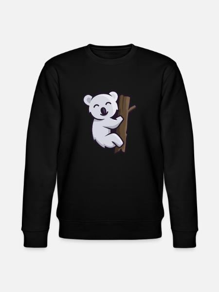 Joyeux koala ours koala - Sweat bio CHANGER Stanley/Stella Unisexe - noir