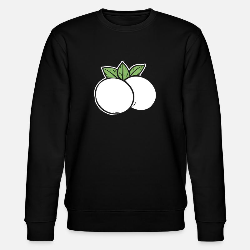 Mozzarella - Stanley/Stella Unisex Bio-Sweatshirt CHANGER  - Schwarz