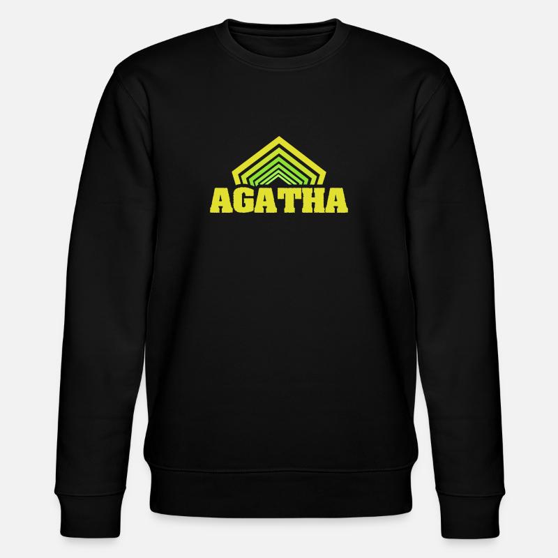 Agatha - Stanley/Stella CHANGER Unisex Organic Sweatshirt - black